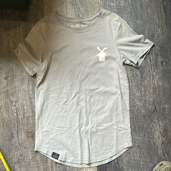 ✌️Dutch Bros “Be Aware” XSMALL Light Gray SOFT Tee Windmill DB 1992 VINTAGE - Picture 4 of 6